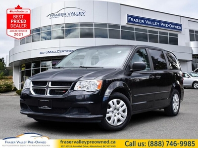 Used 2016 Dodge Grand Caravan Canada Value Package - $89.40 /Wk for Sale in Abbotsford, British Columbia
