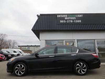 Used 2016 Honda Accord EX-L, LEATHER, SUNROOF,NAVIGATION,REAR&SIDE CAMERA for Sale in Mississauga, Ontario