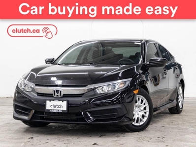 Used 2016 Honda Civic Sedan LX w/ Apple CarPlay & Android Auto, Rearview Cam, A/C for Sale in Toronto, Ontario