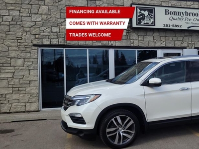 Used 2016 Honda Pilot AWD Touring/Leather/Navigation/Dvd/Backup camera for Sale in Calgary, Alberta