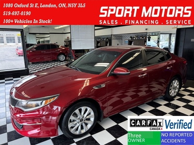 Used 2016 Kia Optima LX+Camera+Heated Steering+New Tires+CLEAN CARFAX for Sale in London, Ontario