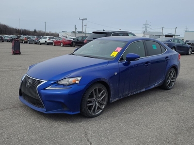 Used 2016 Lexus IS 300 AWD - F-SPORT 3! LTHR! NAV! BACK-UP CAM! BSM! SUNROOF! for Sale in Kitchener, Ontario