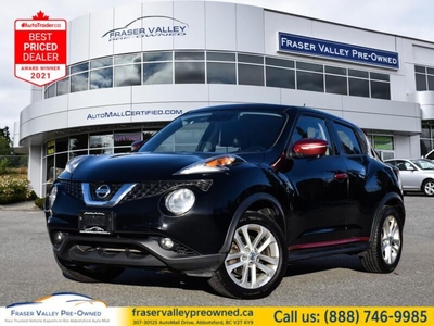 Used 2016 Nissan Juke SV - Bluetooth - Heated Seats for Sale in Abbotsford, British Columbia