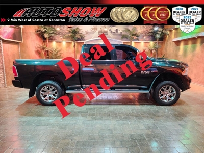 Used 2016 RAM 1500 Limited Diesel - Lifted, Tuned, Sunroof, Nav, AC Leather! for Sale in Winnipeg, Manitoba