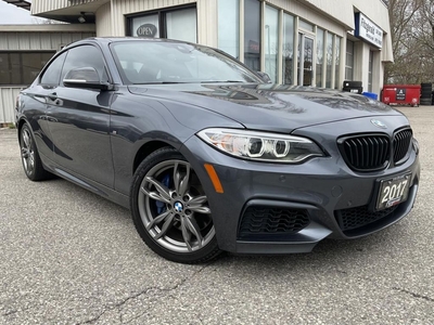 Used 2017 BMW 2-Series M240i xDrive Coupe - LEATHER! NAV! BACK-UP CAM! SUNROOF! for Sale in Kitchener, Ontario
