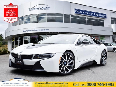 Used 2017 BMW i8 2dr Cpe Local, Loaded, No PST, No Luxury Tax for Sale in Abbotsford, British Columbia