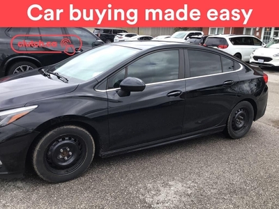 Used 2017 Chevrolet Cruze LT w/ Tech ,Convenience & Rs Pkg w/ Apple CarPlay & Android Auto, Bluetooth, A/C for Sale in Toronto, Ontario