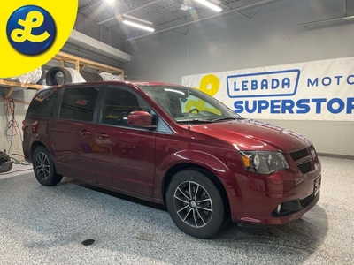 Used 2017 Dodge Grand Caravan R/T * Leather-faced seats w/ perforation * 6.5 inch Touch Screen/CD/HDD Garmin navigation system * Blind-Spot/Rr Cross-Path Detection Park-Sense Rear for Sale in Cambridge, Ontario