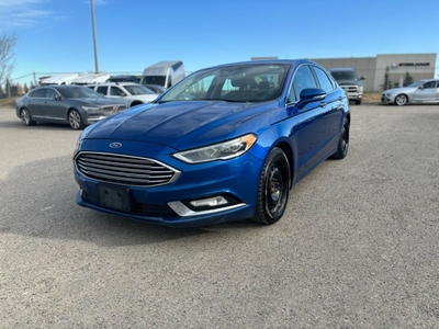 Used 2017 Ford Fusion SE LEATHER BACKUP CAM NAV $0 DOWN for Sale in Calgary, Alberta