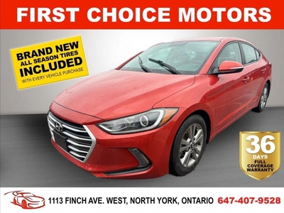 Used 2017 Hyundai Elantra GL ~AUTOMATIC, FULLY CERTIFIED WITH WARRANTY!!!~ for Sale in North York, Ontario