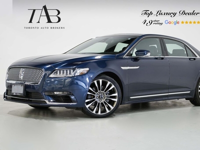 Used 2017 Lincoln Continental RESERVE MASSAGE 20 IN WHEELS for Sale in Vaughan, Ontario