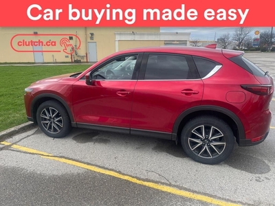 Used 2017 Mazda CX-5 GT AWD w/ Tech Pkg w/ Rearview Cam, Bluetooth, Nav for Sale in Toronto, Ontario
