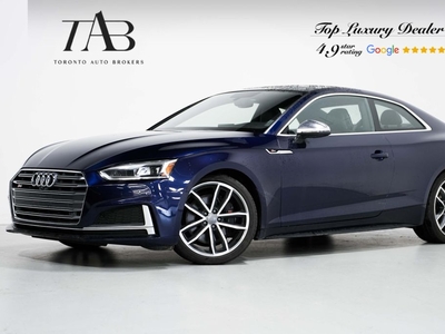 Used 2018 Audi S5 3.0 TFSI TECHNIK COUPE 19 IN WHEELS for Sale in Vaughan, Ontario
