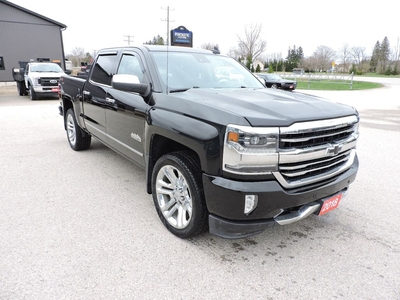 Used 2018 Chevrolet Silverado 1500 High Country 5.3L 4X4 Sunroof Leather 113000 KMS for Sale in Gorrie, Ontario