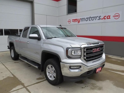 Used 2018 GMC Sierra 1500 SLE (**4X4**ALLOY WHEELS**FOG LIGHTS**POWER DRIVERS SEAT**AUTO HEADLIGHTS**HEATED SEATS**BACKUP CAMERA**DUAL CLIMATE CONTROL**BOXLINER**) for Sale in Tillsonburg, Ontario
