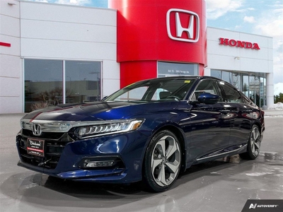 Used 2018 Honda Accord Touring 2.0 Local One Owner for Sale in Winnipeg, Manitoba