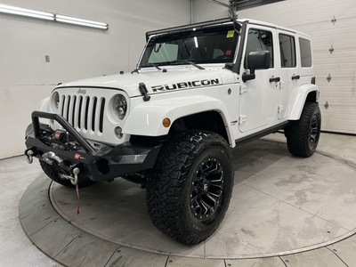 Used 2018 Jeep Wrangler JK Unlimited RUBICON HARD TOP NAV HTD SEATS WINCH for Sale in Ottawa, Ontario