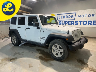 Used 2018 Jeep Wrangler JK UNLIMITED SPORT 'S' 4X4* Jeep Freedom Black Hardtop and Removable Sunrider Soft Top * Air Condtion * Keyless Entry *Matching Hard Top * 3.73 REAR A for Sale in Cambridge, Ontario