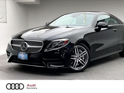 Used 2018 Mercedes-Benz E-Class E400 4MATIC Coupe for Sale in Burnaby, British Columbia