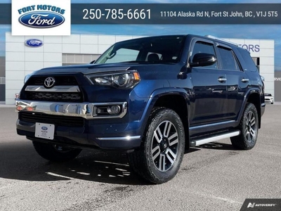 Used 2018 Toyota 4Runner SR5 - Leather Seats - Navigation for Sale in Fort St John, British Columbia
