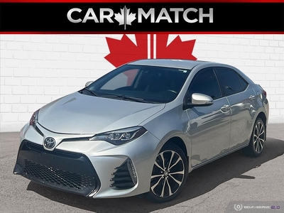 Used 2018 Toyota Corolla SE / LEATHER / BACKCAM / HTD SEATS / NO ACCIDENTS for Sale in Cambridge, Ontario