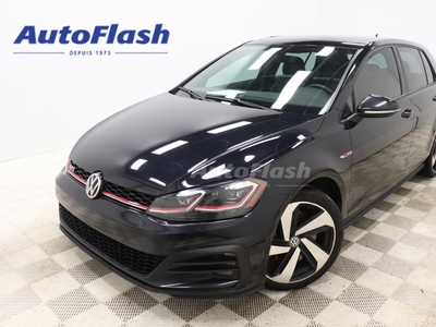 Used 2018 Volkswagen Golf GTI AUTOBAHN, CUIR, TOIT-OUVRANT, BLUETOOTH, CRUISE for Sale in Saint-Hubert, Quebec