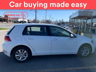 Used 2018 Volkswagen Golf Trendline w/ Apple CarPlay & Android Auto, Bluetooth, A/C for Sale in Toronto, Ontario