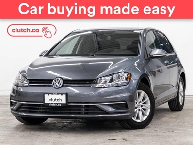 Used 2018 Volkswagen Golf Trendline w/ Apple CarPlay & Android Auto, Bluetooth, A/C for Sale in Toronto, Ontario