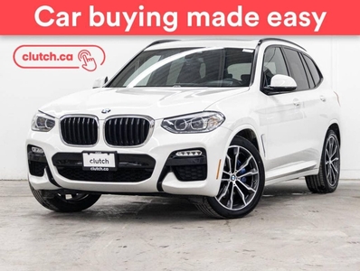 Used 2019 BMW X3 xDrive30i AWD w/ Apple CarPlay, Bluetooth, Nav for Sale in Toronto, Ontario
