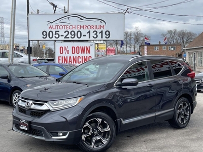 Used 2019 Honda CR-V TOURING AWD / FULLY LOADED / LEATHER / PANO ROOF / PUSH START / BLIND SPOT for Sale in Mississauga, Ontario