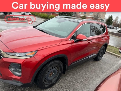 Used 2019 Hyundai Santa Fe Luxury AWD w/ Apple CarPlay & Android Auto, Bluetooth, Surround View Monitor for Sale in Toronto, Ontario