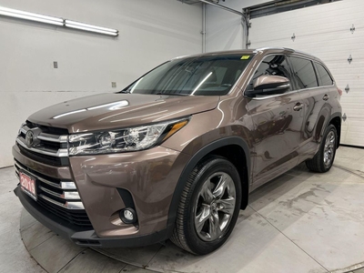 Used 2019 Toyota Highlander LIMITED AWD PANO ROOF LEATHER 360 CAM NAV for Sale in Ottawa, Ontario