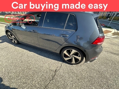 Used 2019 Volkswagen Golf GTI Autobahn w/ Driver Assistant Package w/ Apple CarPlay & Android Auto, Bluetooth, Nav for Sale in Toronto, Ontario