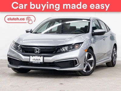 Used 2020 Honda Civic Sedan LX w/ Apple CarPlay & Android Auto, A/C, Rearview Cam for Sale in Toronto, Ontario