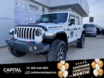 Used 2020 Jeep Wrangler Unlimited Rubicon * NAVIGATION * FULL LEATHER * BODY COLOR FLARES * for Sale in Edmonton, Alberta