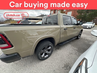 Used 2020 RAM 1500 Big Horn Crew Cab 4x4 w/ Uconnect 4C, Apple CarPlay & Android Auto, Nav for Sale in Toronto, Ontario