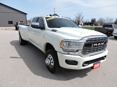 Used 2020 RAM 3500 Limited Diesel 4X4 Aisin Transmission New Tires for Sale in Gorrie, Ontario