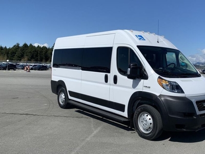 Used 2020 RAM ProMaster 2500 High Roof 8 Passenger Van with Wheelchair Accessibility for Sale in Burnaby, British Columbia