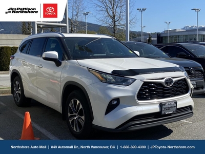 Used 2020 Toyota Highlander XLE AWD, Certified for Sale in North Vancouver, British Columbia