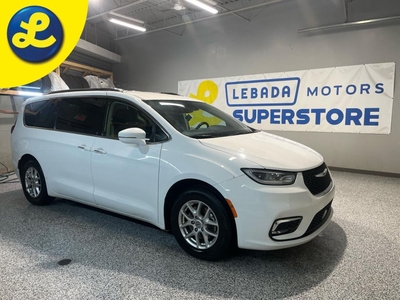 Used 2021 Chrysler Pacifica PACIFICA TOURING-L * Leatherfaced bucket seats with perforated inserts * Android Auto/Apple Car Play * Heated Seats/Heated Steering Wheel * Push Butt for Sale in Cambridge, Ontario