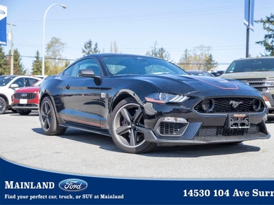Used 2021 Ford Mustang Mach 1 MACH 1 ELITE PACKAGE RECARO SEATS for Sale in Surrey, British Columbia