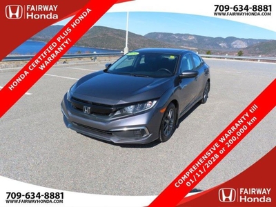 Used 2021 Honda Civic Sedan EX for Sale in Corner Brook, Newfoundland and Labrador