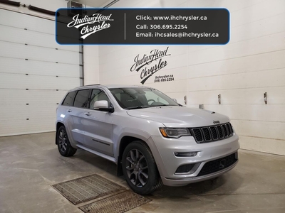 Used 2021 Jeep Grand Cherokee Overland - Cooled Seats for Sale in Indian Head, Saskatchewan