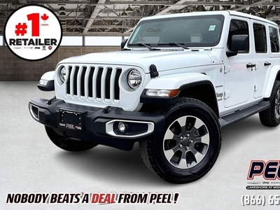 Used 2021 Jeep Wrangler Sahara Leather Trailer Tow Alpine 4X4 for Sale in Mississauga, Ontario