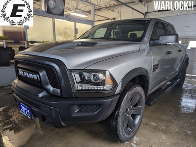 Used 2021 RAM 1500 Classic Warlock CREW CAB/NAVIGATION!! for Sale in Barrie, Ontario