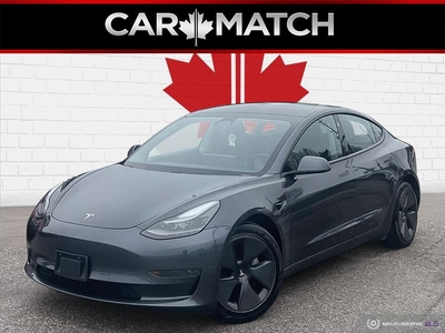 Used 2021 Tesla Model 3 STANDARD RANGE PLUS / NAV / LEATHER / NO ACCIDENTS for Sale in Cambridge, Ontario