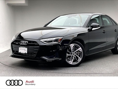 Used 2023 Audi A4 45 2.0T Komfort quattro 7sp S tronic for Sale in Burnaby, British Columbia