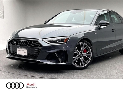 Used 2023 Audi A4 45 2.0T Technik quattro 7sp S tronic for Sale in Burnaby, British Columbia