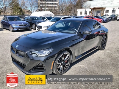Used 2023 BMW M2 40 i xDrive ONLY 9,091KMS!! M SPORTS PKG PRO, M SPOR for Sale in Ottawa, Ontario