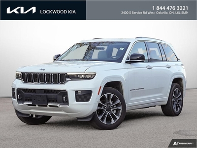 Used 2023 Jeep Grand Cherokee OVERLAND 4X4 PANO ROOF NAV LEATHER for Sale in Oakville, Ontario
